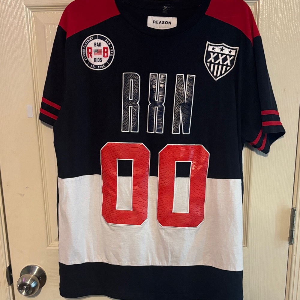 Reason Black and Red RXN T-Shirt